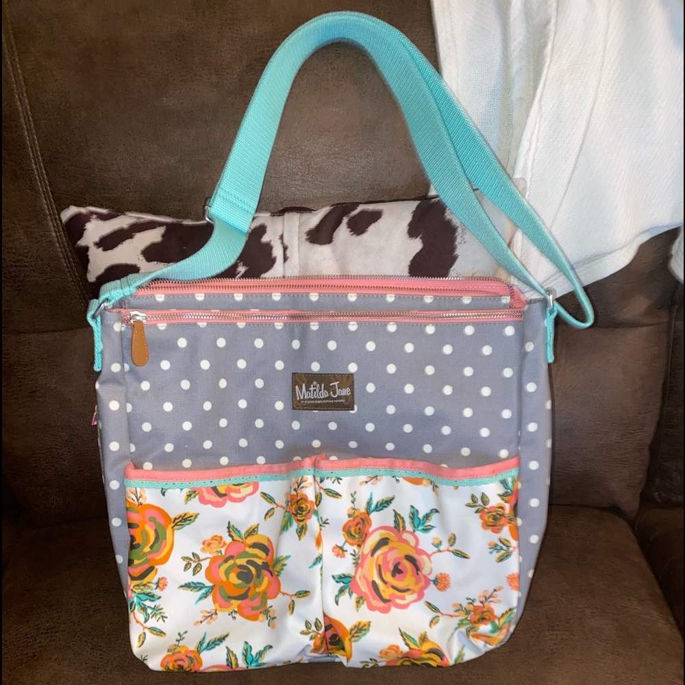 MJ diaper bag/tote